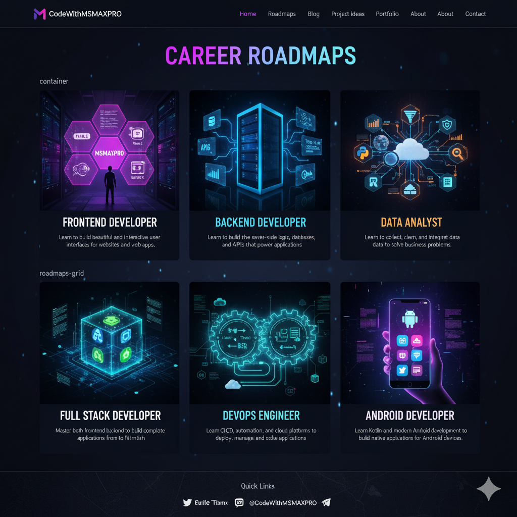 Career Roadmaps Icon